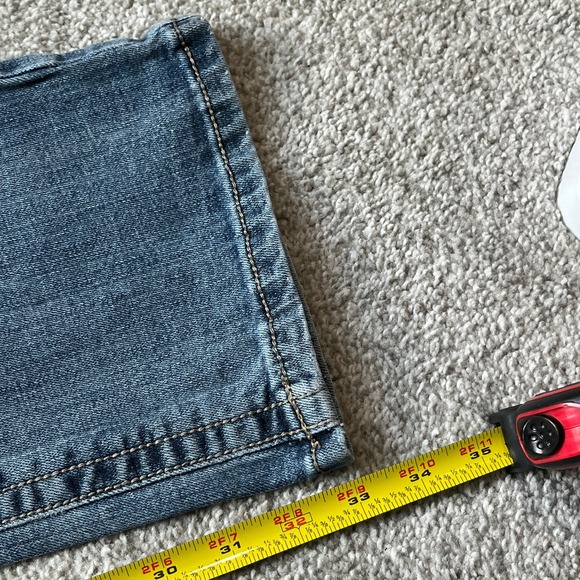 Wrangler‎ 20X Style 42 Vintage Boot Cut Blue Jeans Medium Wash Womens 34x33 - Picture 6 of 8